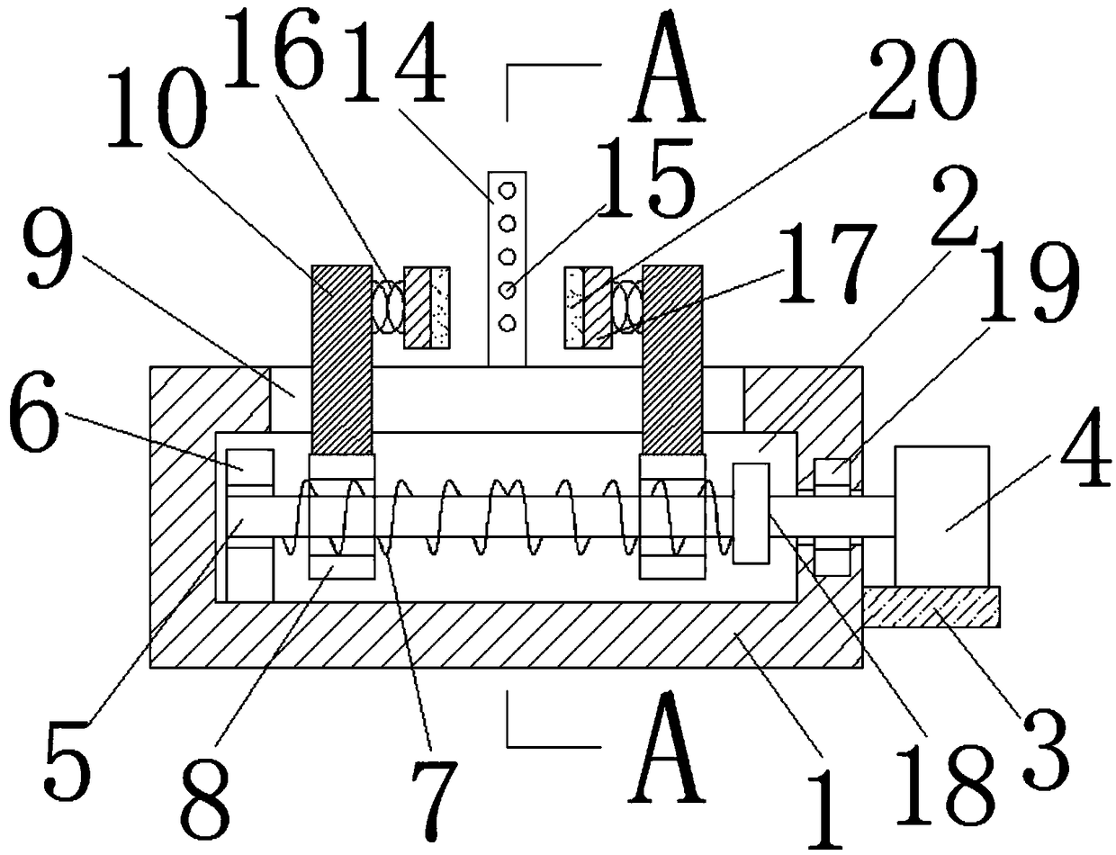 Novel fixture for machining of assembly holes of forklift portal frame support