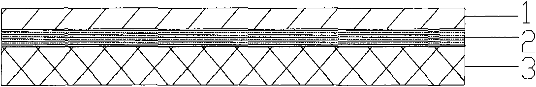 Solar battery back panel film and preparation method thereof