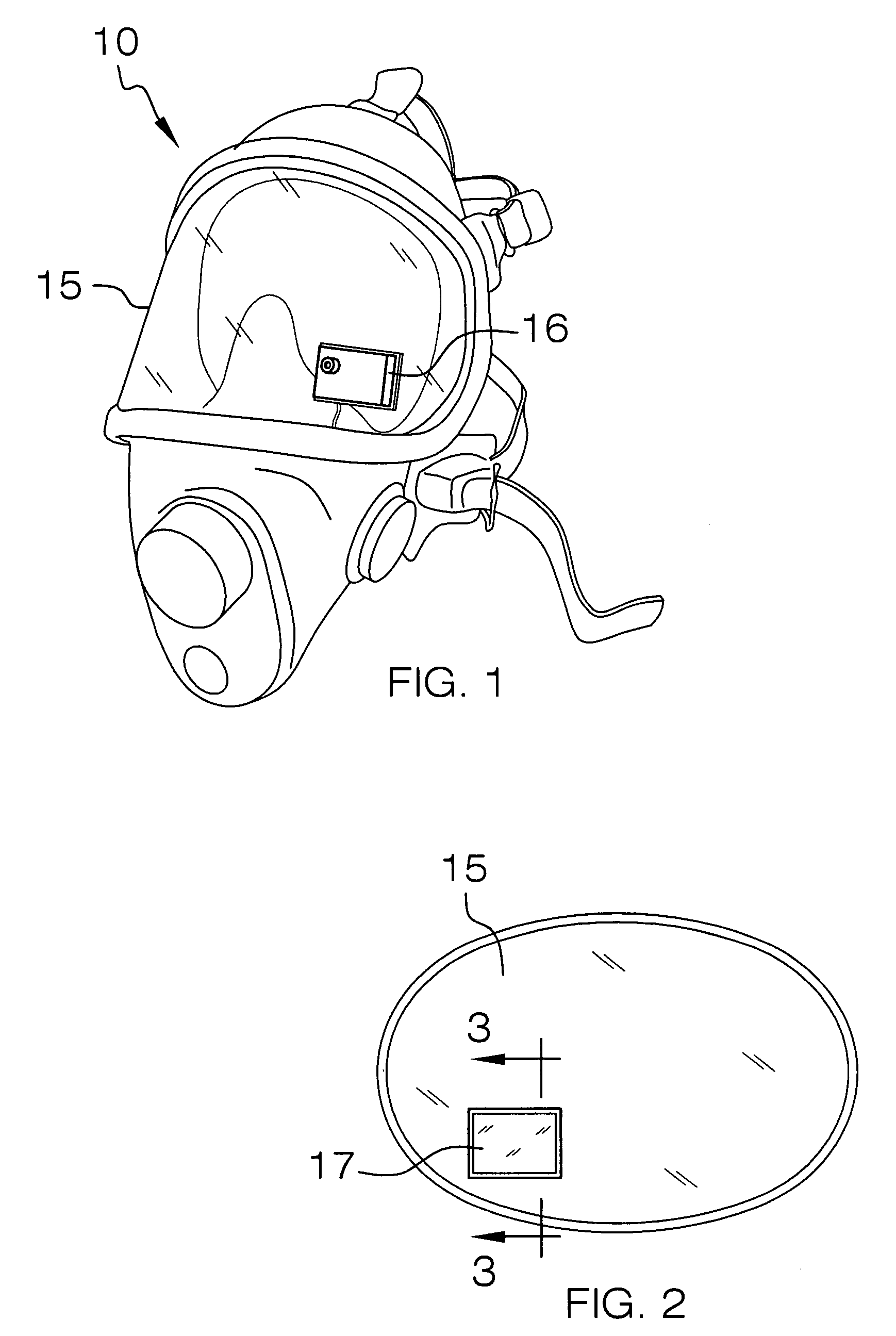 Thermal vision mask