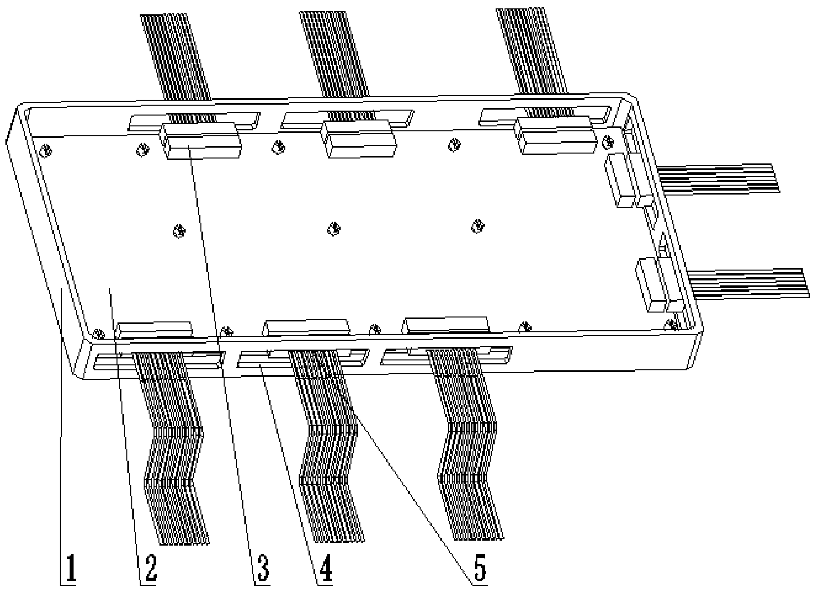 Electromagnetic shielding sealing device of control circuit board