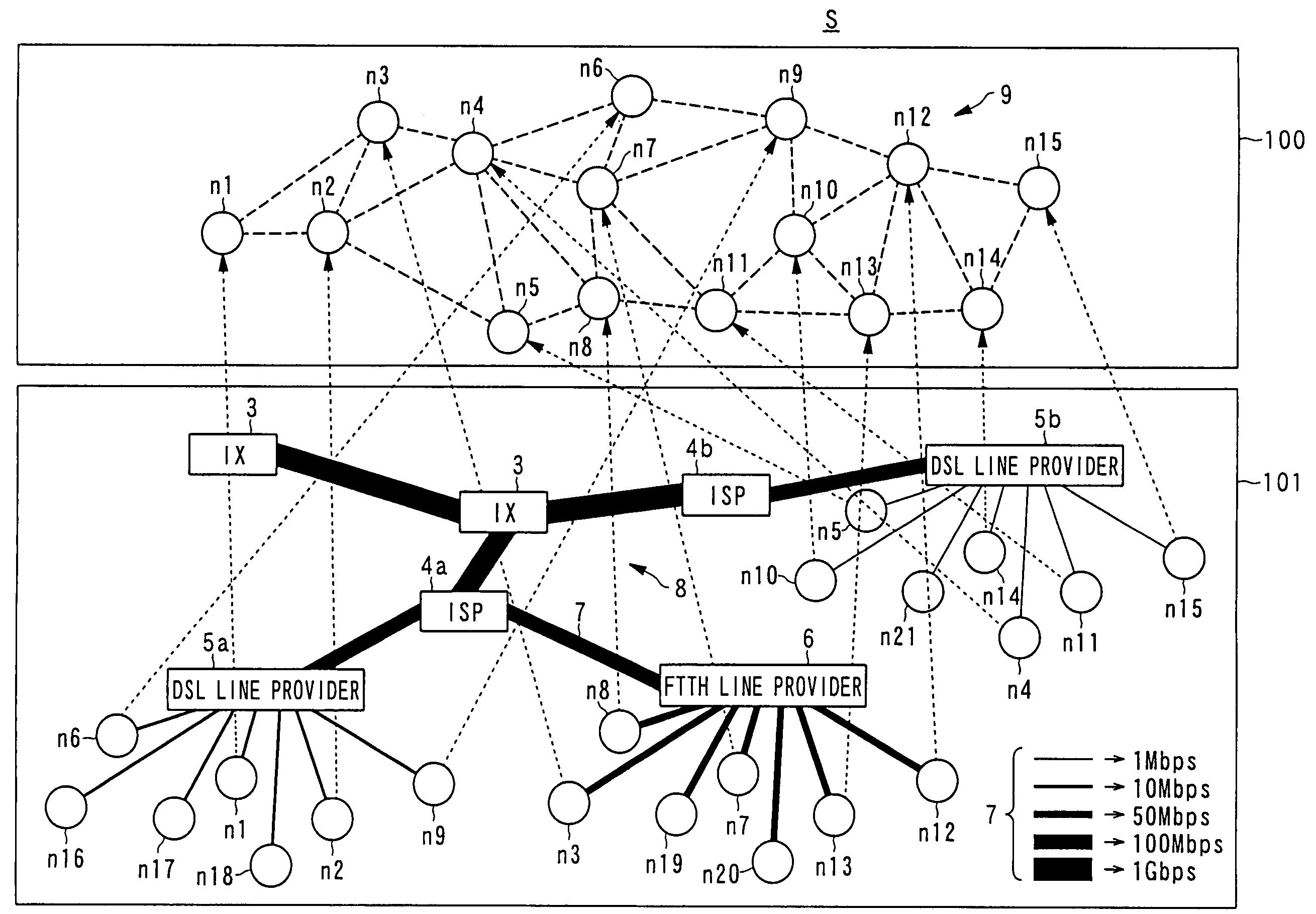 Information delivery system, reregistration message sending method, node device, and recording medium recording node processing program