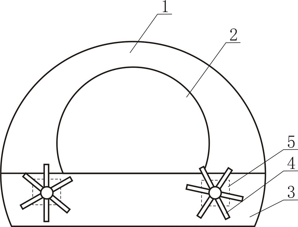 Propeller type underwater play sightseeing device