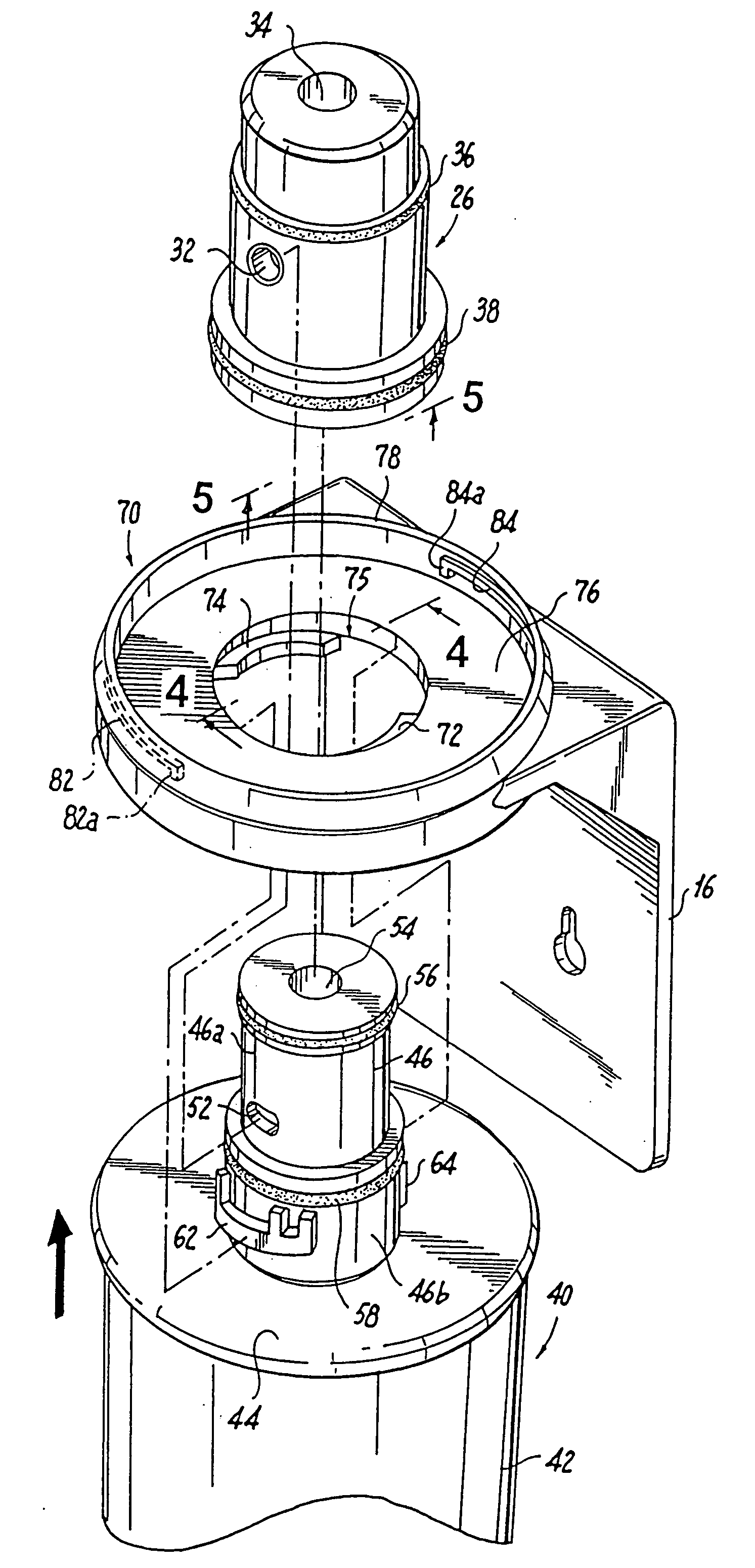 Rotary valve assembly for fluid filtration system