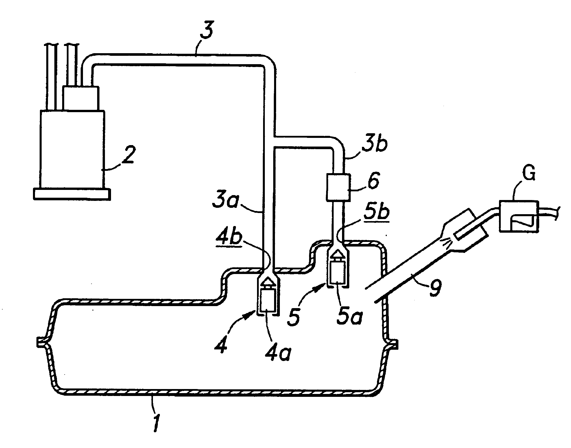 Fuel vapor processing system