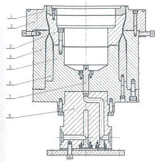 Virus penetrating blocking film for operating gown and preparation method of film