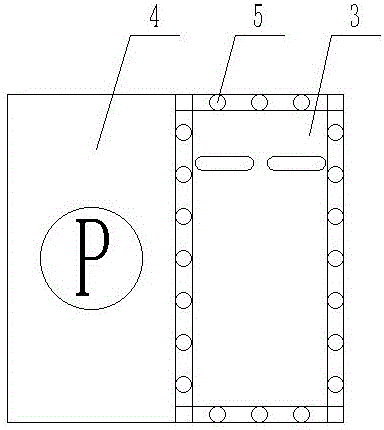 Hidden type tridimensional garage