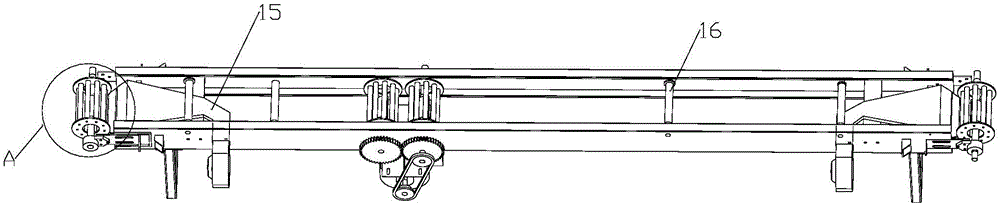 Different-direction conveying machine