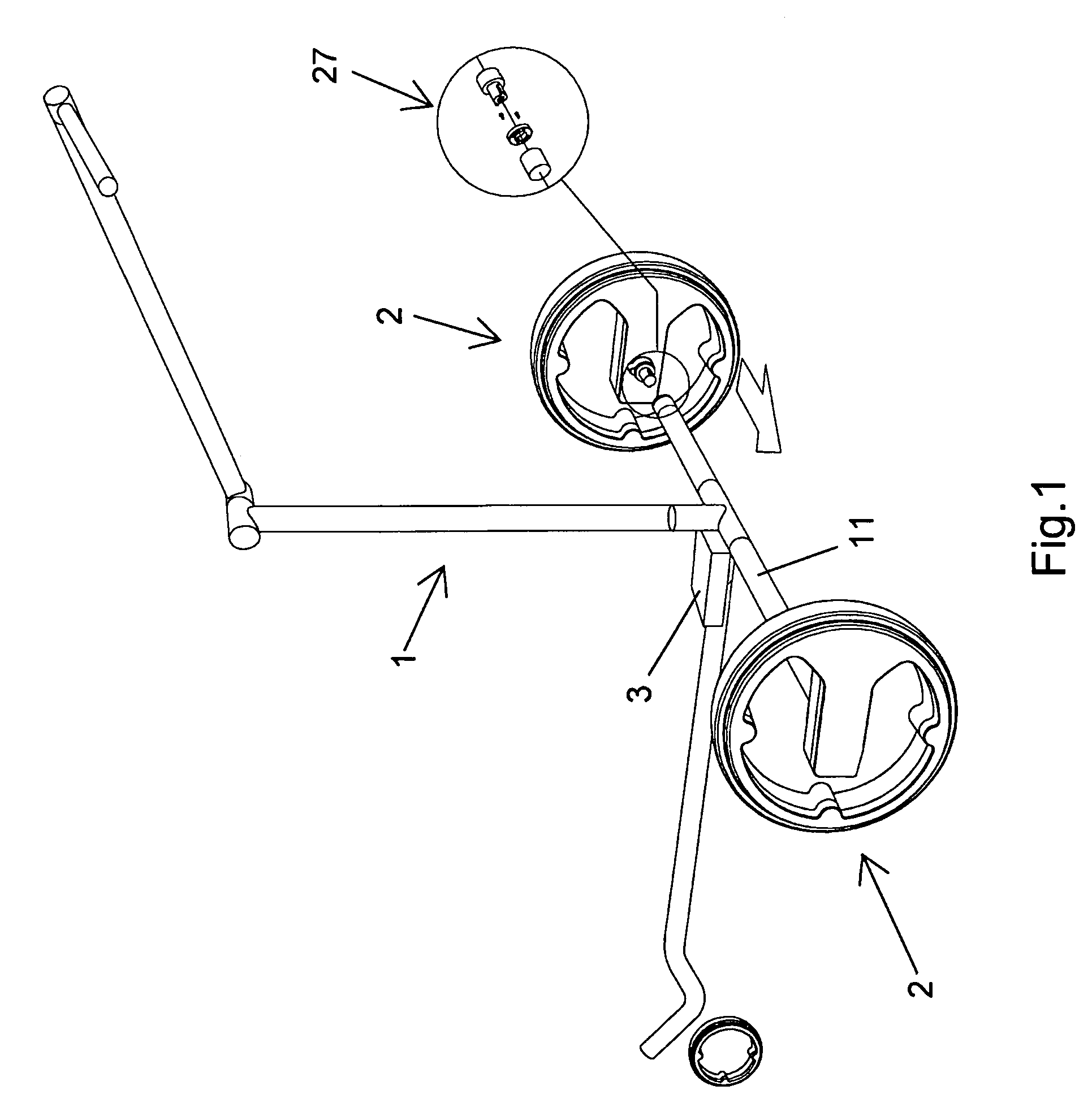 Golf bag vehicle