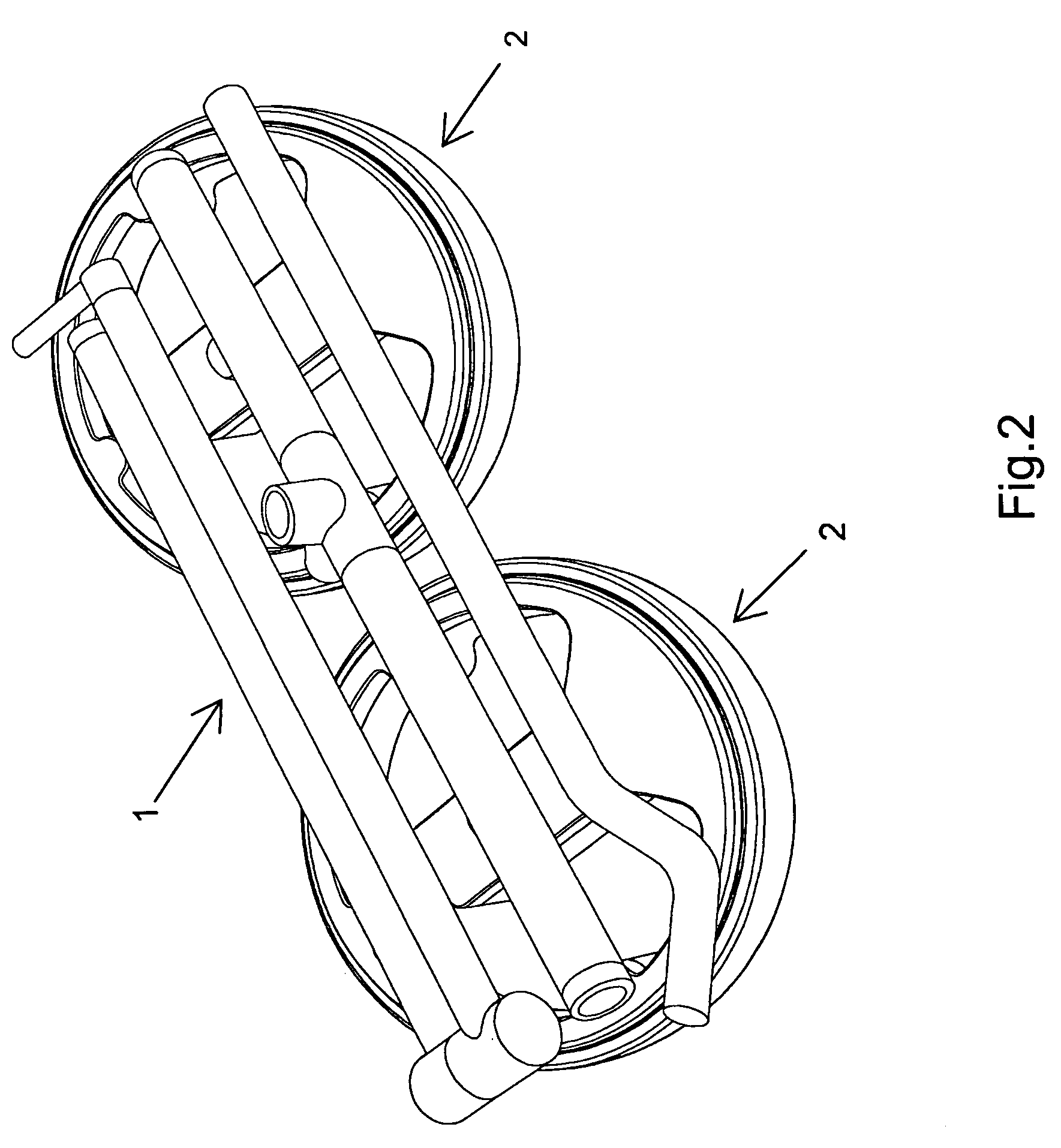 Golf bag vehicle