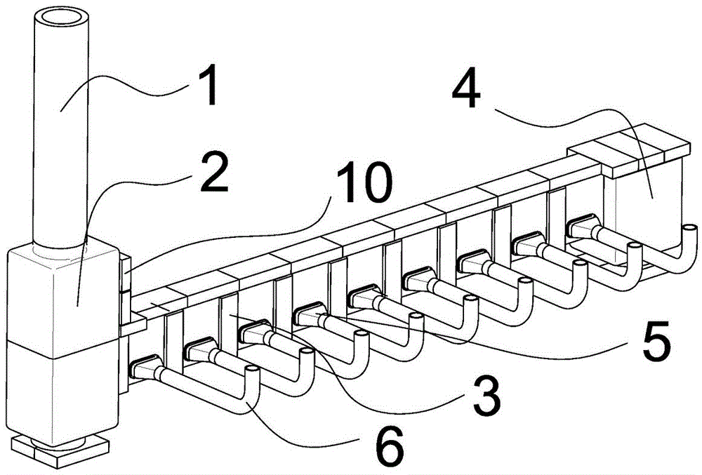 Casting all-ceramic pouring mechanism