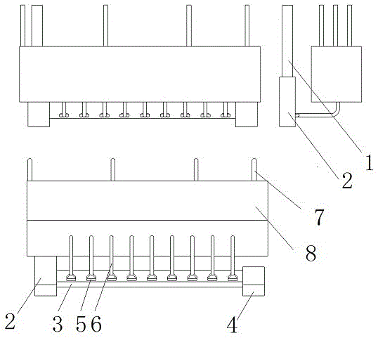 Casting all-ceramic pouring mechanism