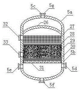 Quartz sand water purifier with manual dirt discharge function and manufacturing method