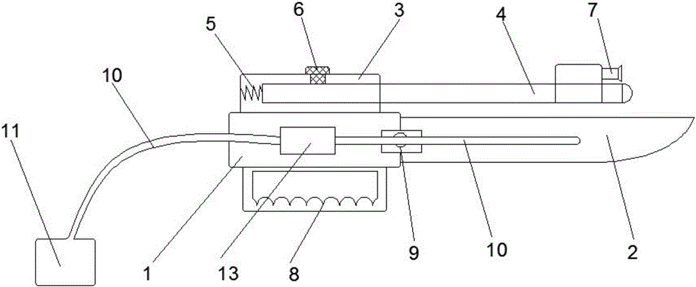 Multifunctional hemostat for department of hepatobiliary surgery