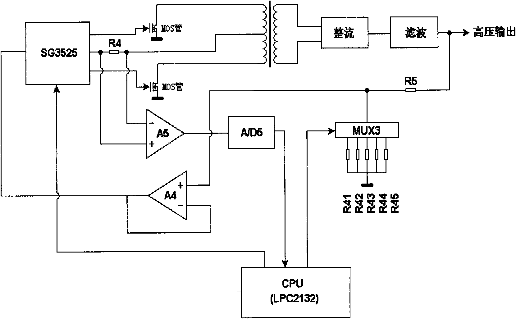 Insulation, voltage, grounding test and grounding finding device and use method thereof