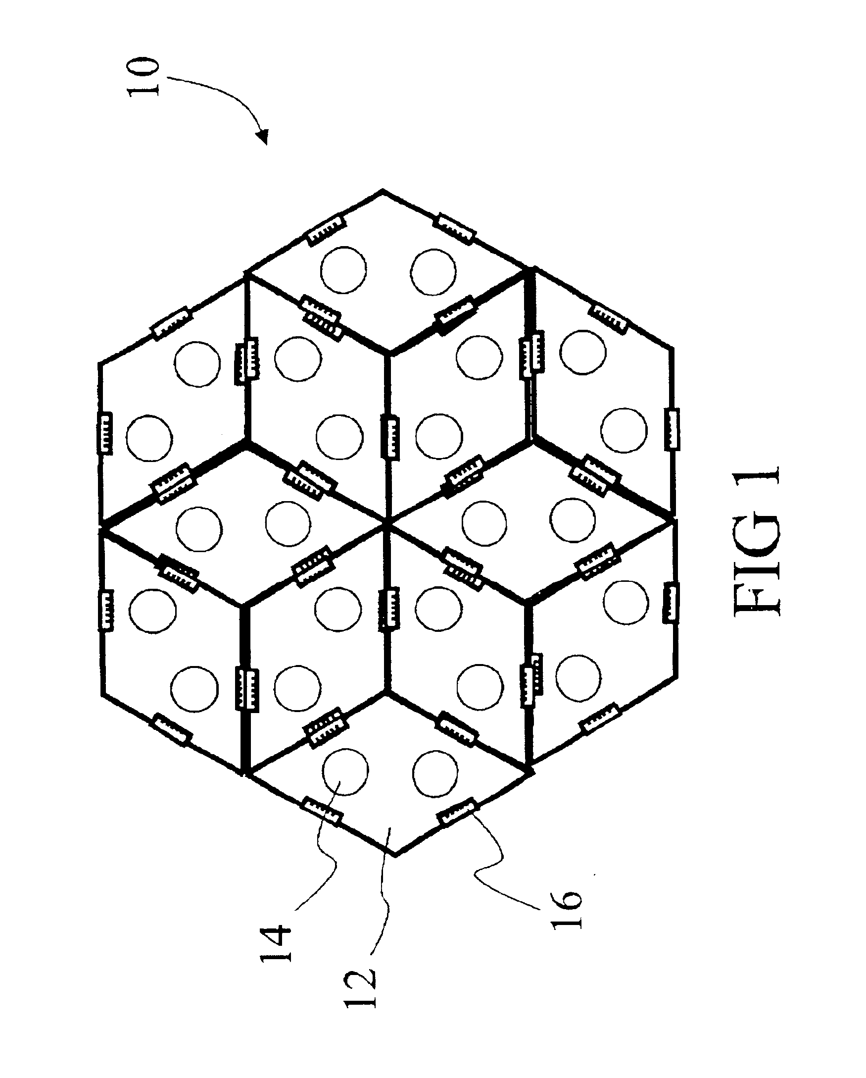 Close packing LED assembly with versatile interconnect architecture