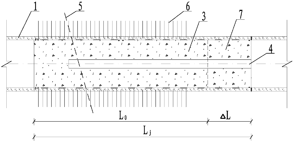 Diversion tunnel straight pillar plug length design method