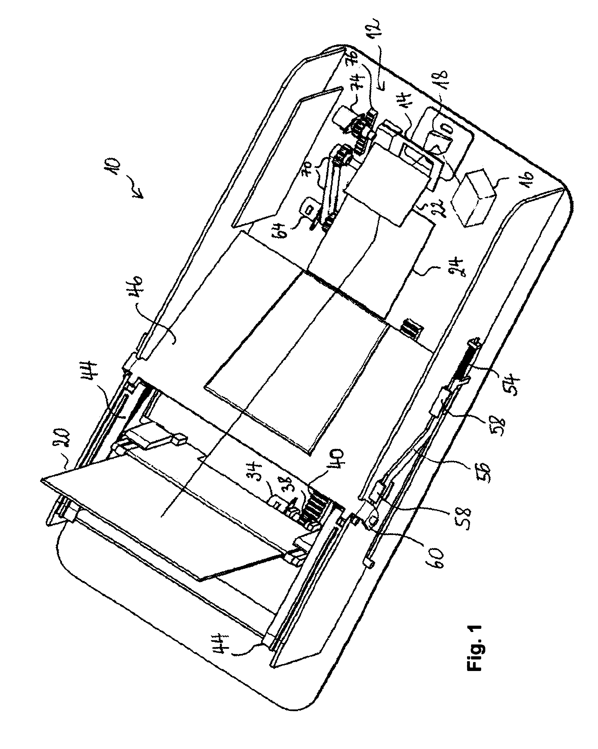 Adjustable head-up display device