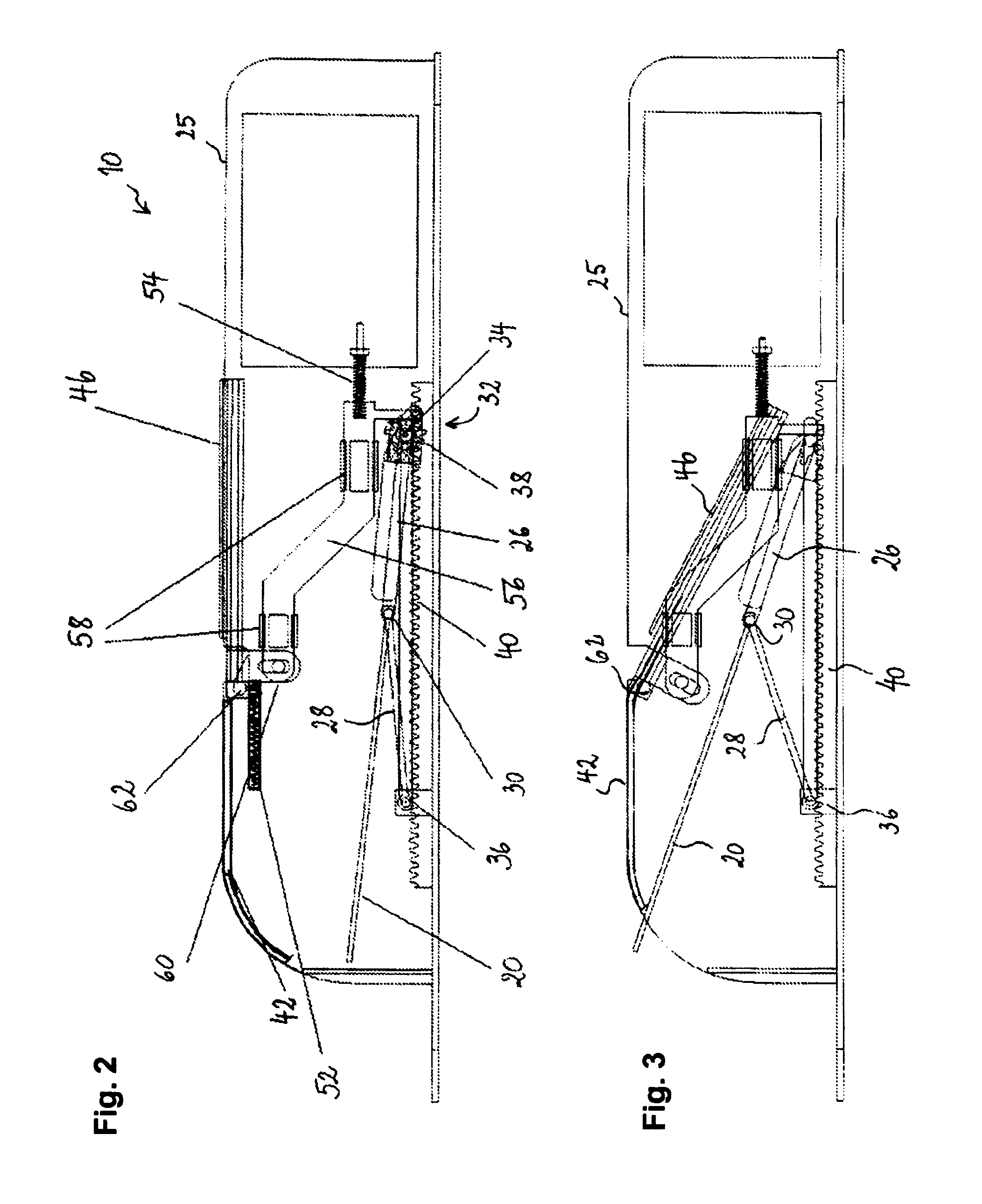 Adjustable head-up display device