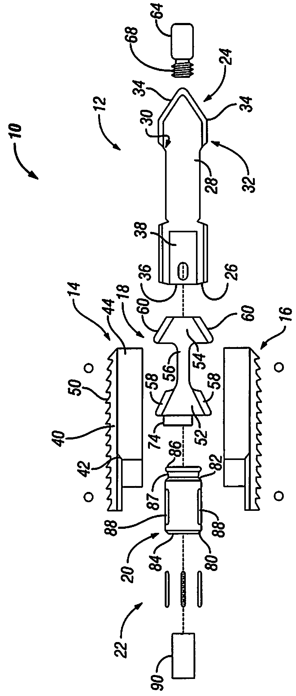 Expandable fusion device and method of installation thereof