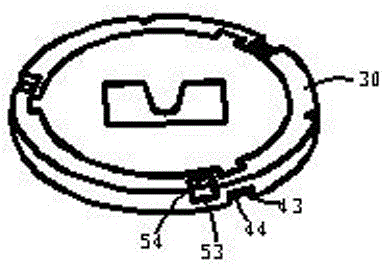 A device suitable for electrical connection of button battery and connection method