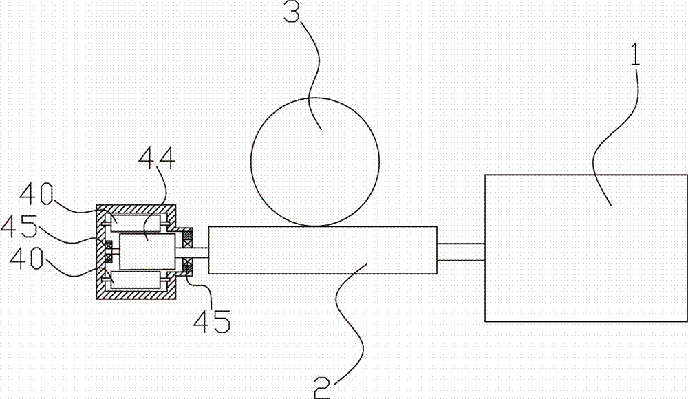 Elevator motor structure