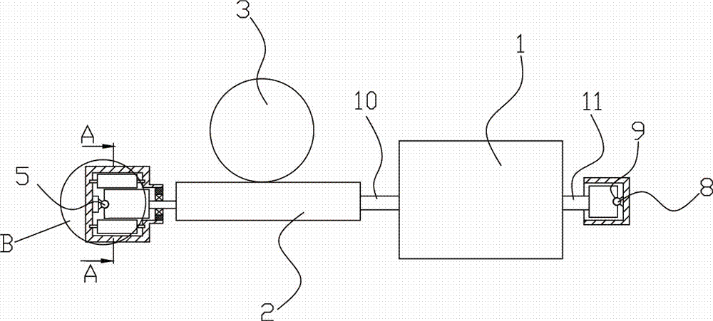 Elevator motor structure