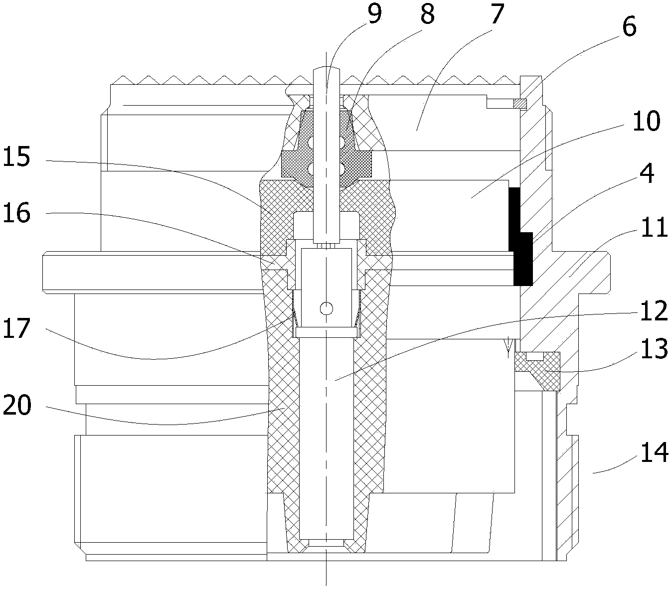 High voltage resisting electric connector