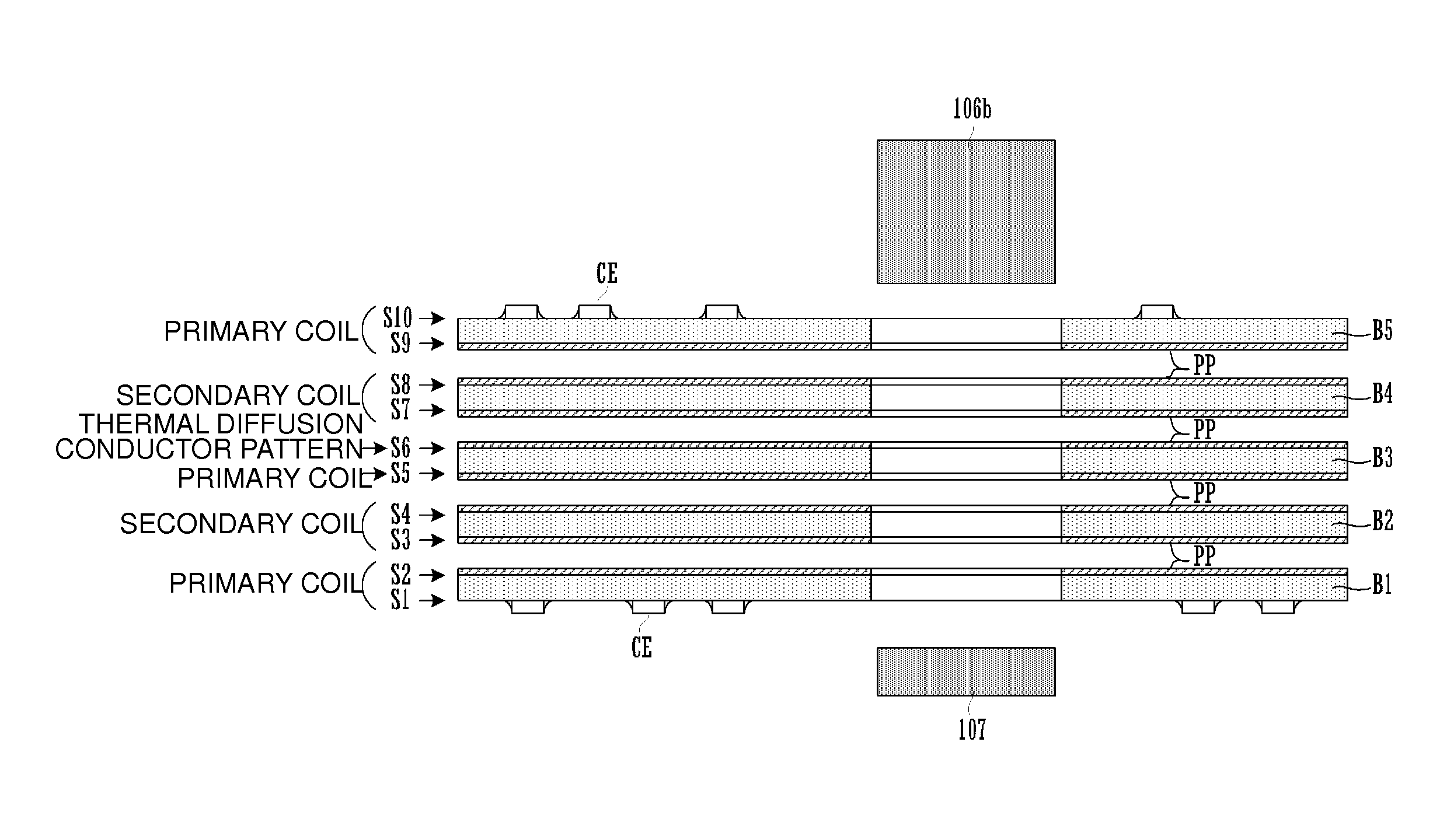 Coil-integrated switching power supply module