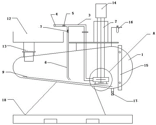 Anti-sedimentation coating machine