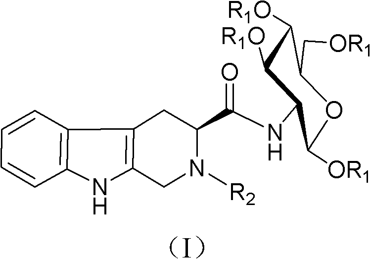 Tetrahydro-beta-carboline derivative, preparation method thereof and use thereof