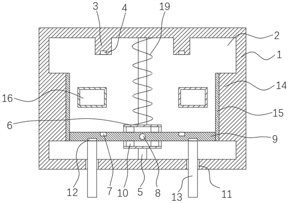 A kind of anti-shock socket