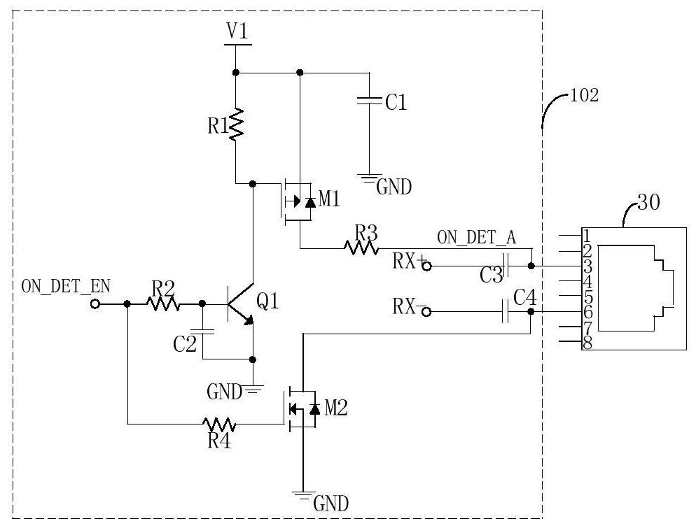 Non-standard poe power supply circuit, power supply equipment and power supply method for network port