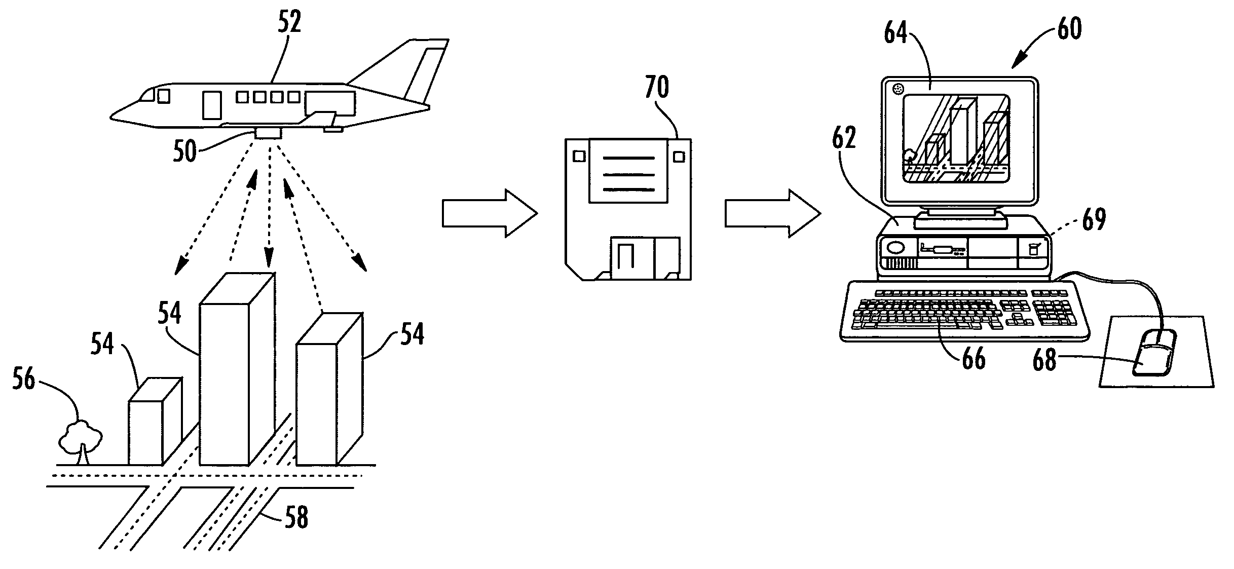 Method and apparatus for processing SAR images based on a complex anisotropic diffusion filtering algorithm