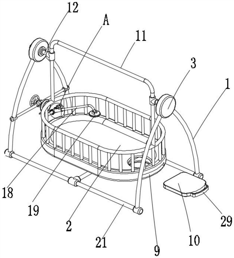 Respiratory tract blockage removing device for infants in respiratory medicine