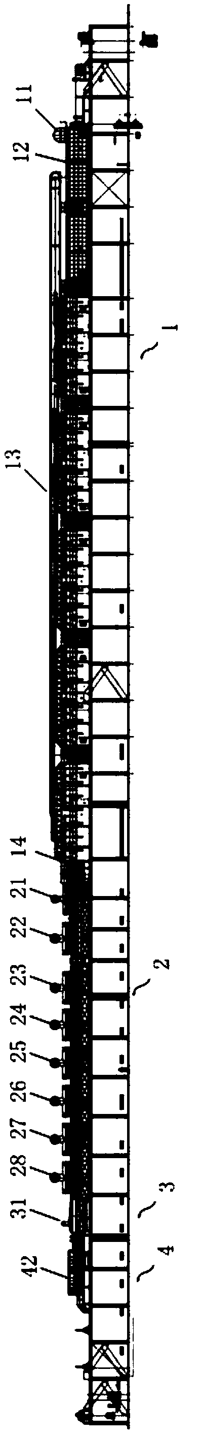 Annealing furnace for stainless steel belt