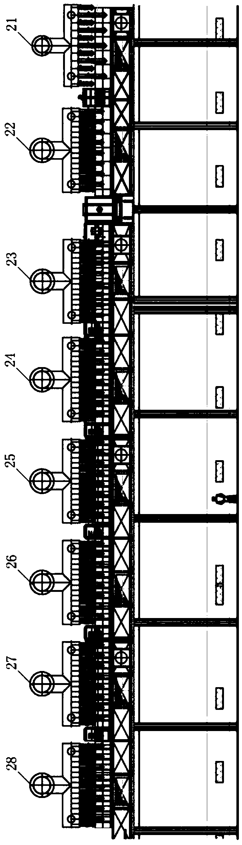 Annealing furnace for stainless steel belt