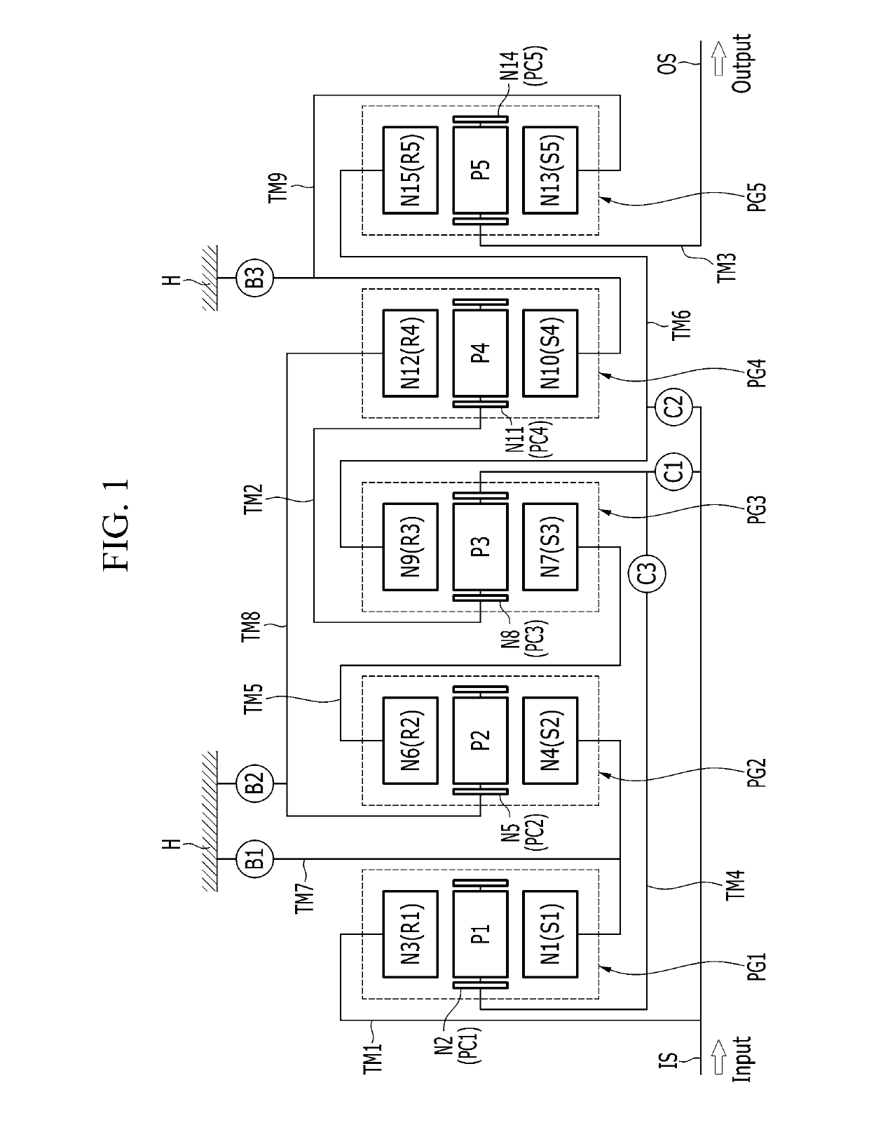 Automatic transmission for vehicle