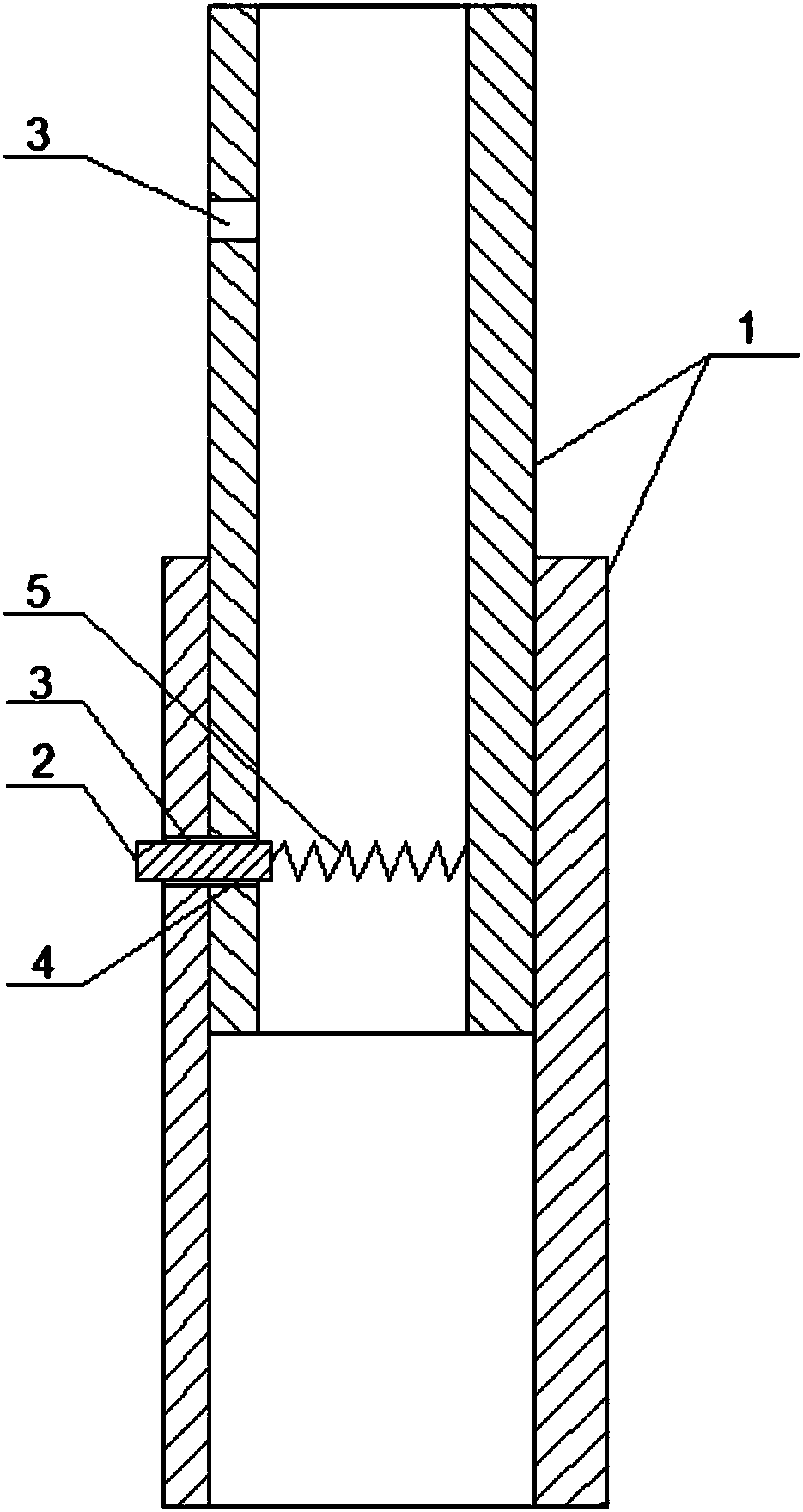 Telescopic insulated hanging rod for electric power overhaul