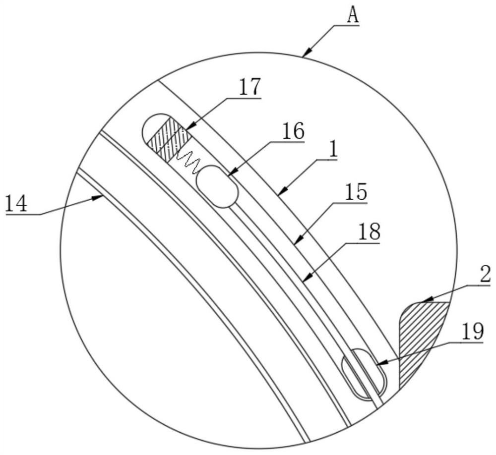 Buffer type collar for walking dog outdoors