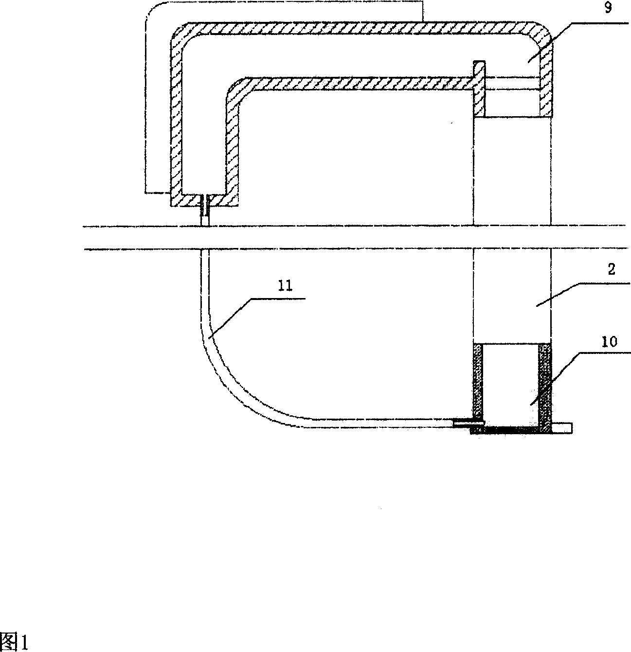 Unpowered self-loop computer liquid cooling system