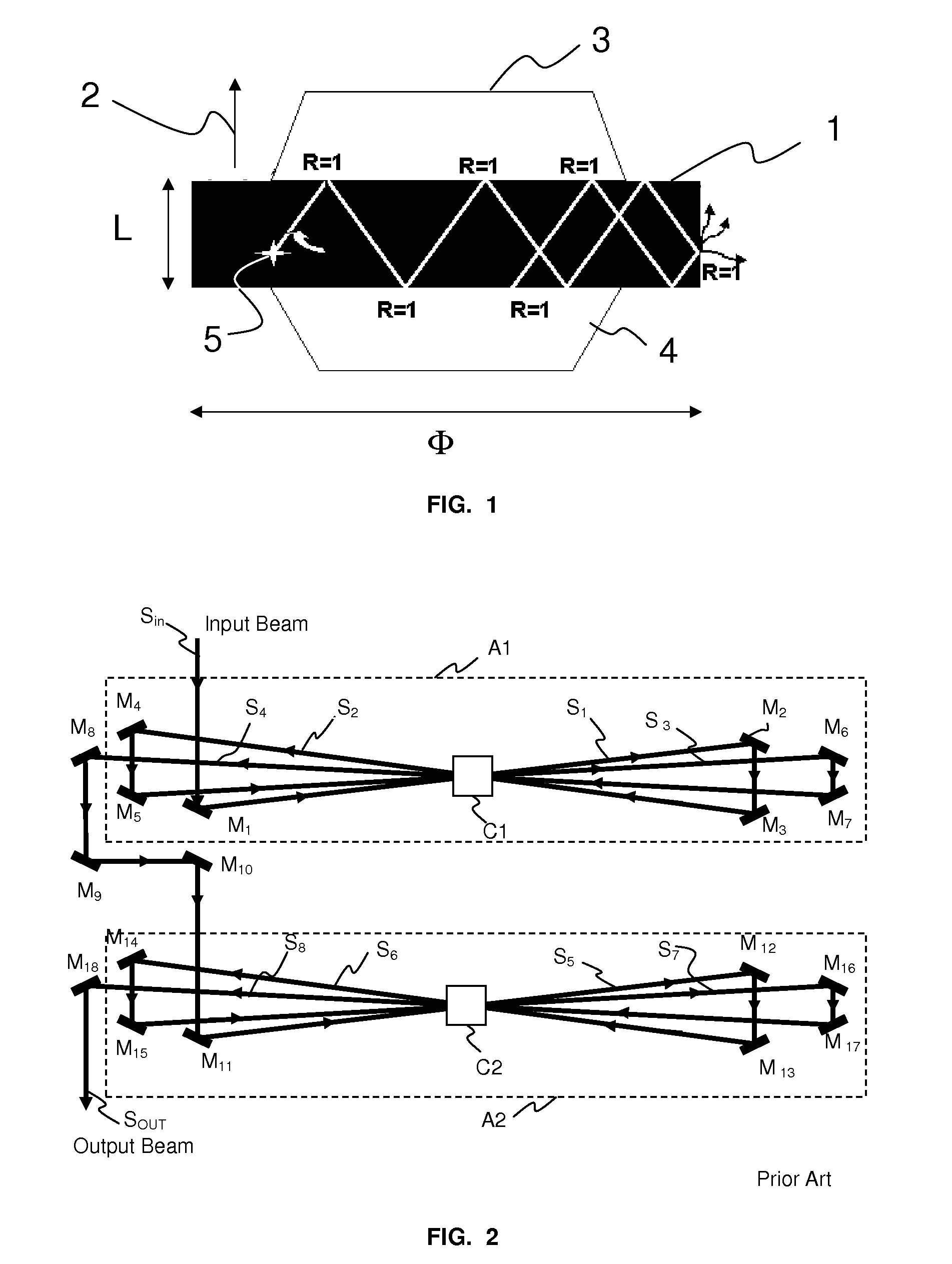 High power solid-state optical amplification process and system