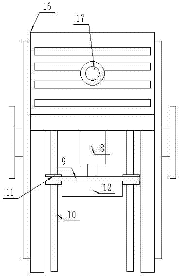 Circuit board surface punching equipment with automatic die changing function