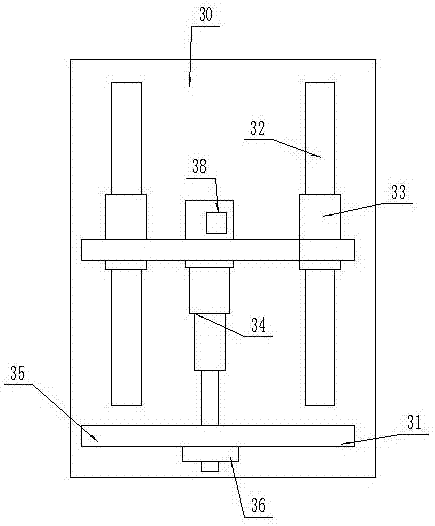 Circuit board surface punching equipment with automatic die changing function