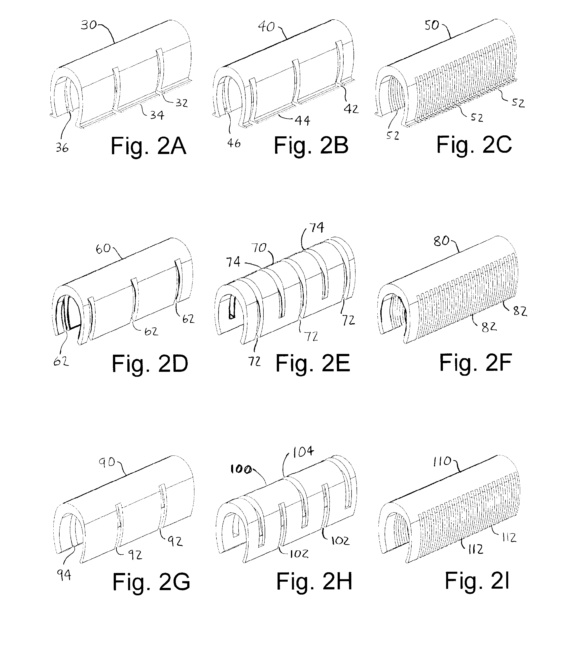 Coextruded polymer molding having selectively notched carrier