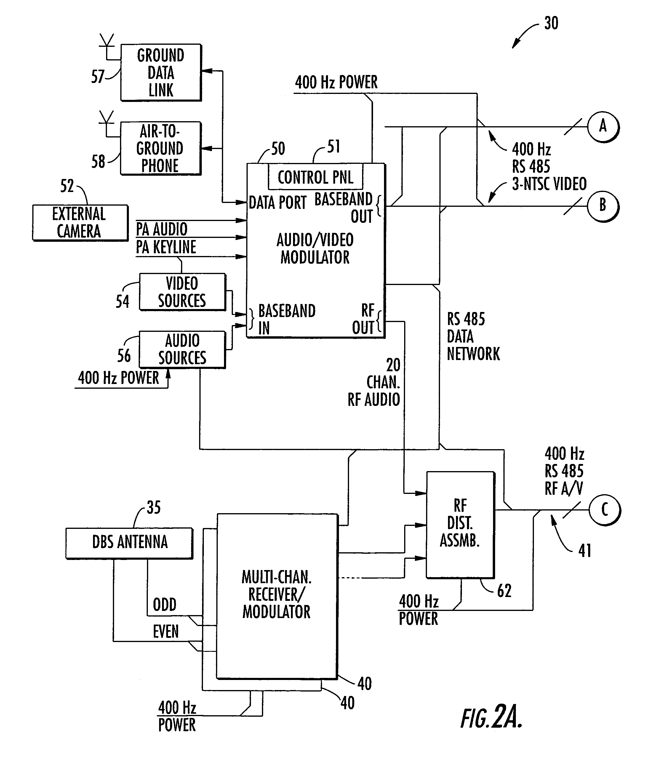 Aircraft in-flight entertainment system including a registration feature and associated methods