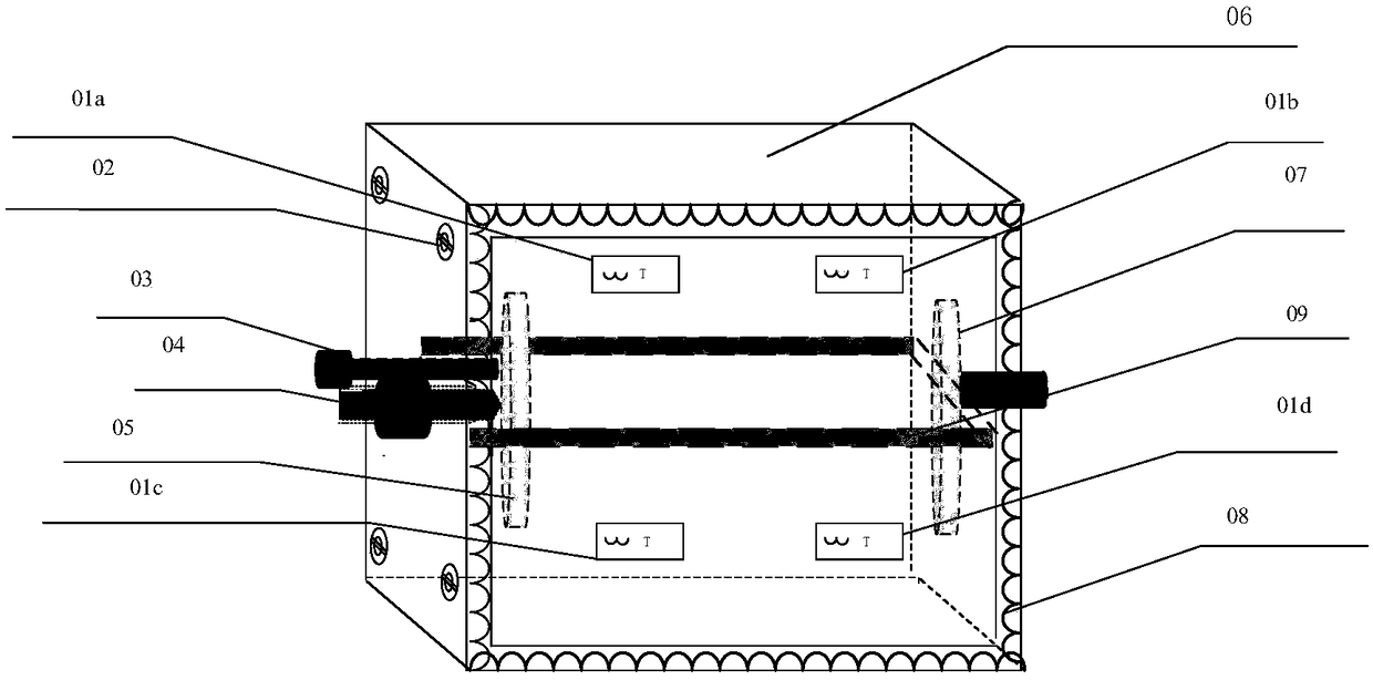 Vertically layered soil resistance nonlinear characteristic testing method