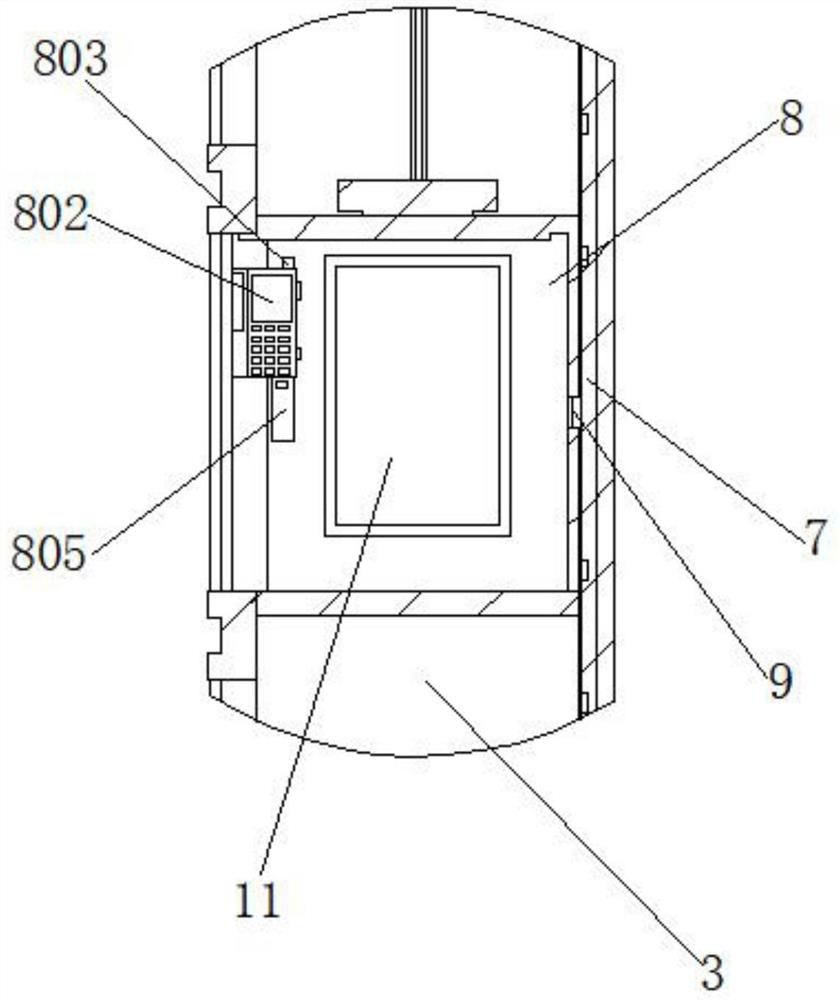 Safety monitoring intelligent elevator based on 5G communication technology