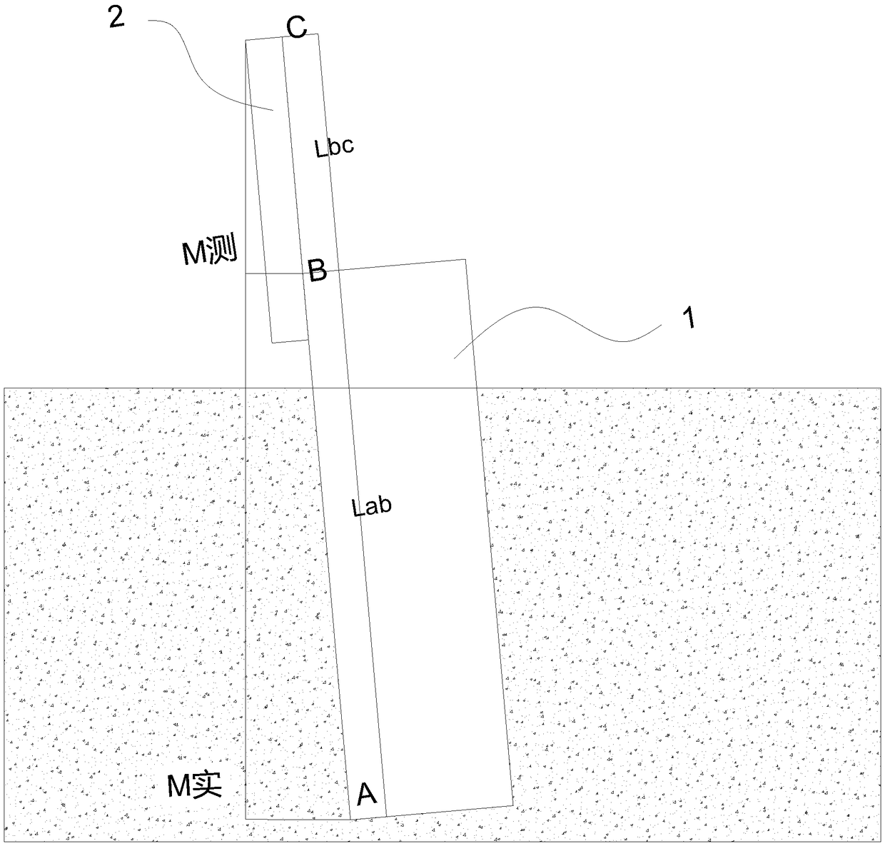 Verticality control method in construction process of lattice column