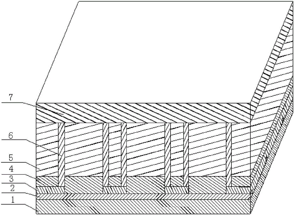 Filter of tunable terahertz metamaterial and preparation method thereof based on low-voltage-driven liquid crystal material