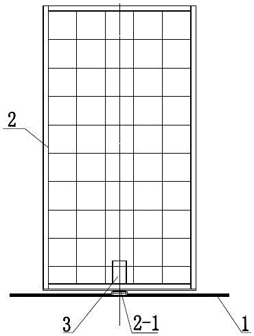 Simulation test system and test method for field fogdrop deposition distribution of pesticide applying device